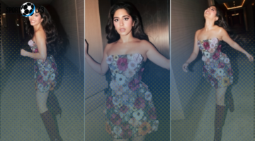 مايان السيد تبرز بفستان مزين بالورود في العرض الخاص لفيلم “ولنا في الخيال حب” 2025